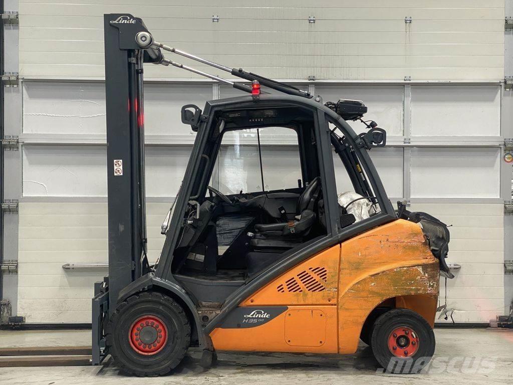 Linde H35T-02 LPG heftrucks