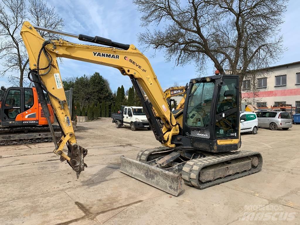 Yanmar Vio 80-1A Midigraafmachines 7t - 12t