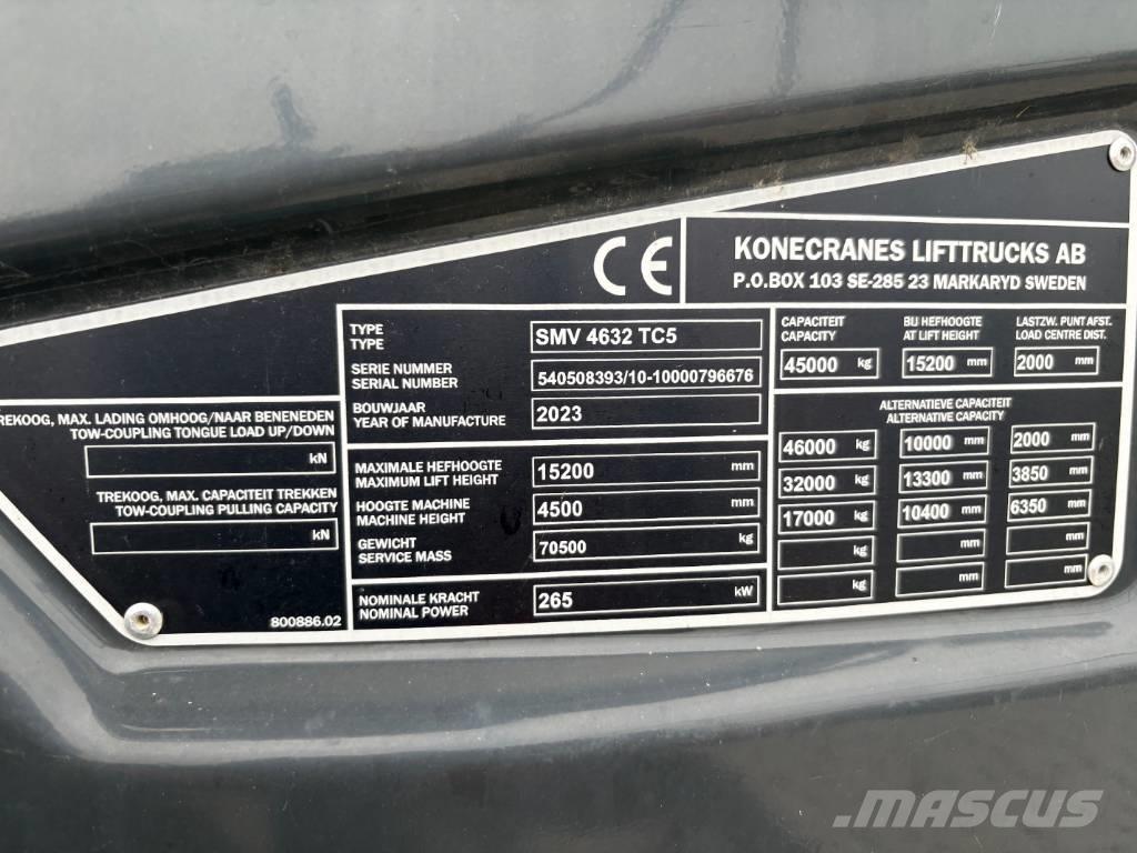 Konecranes SMV 4632 Reachstackers