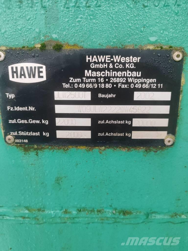 Hawe ULW 2500T Graantransportwagen