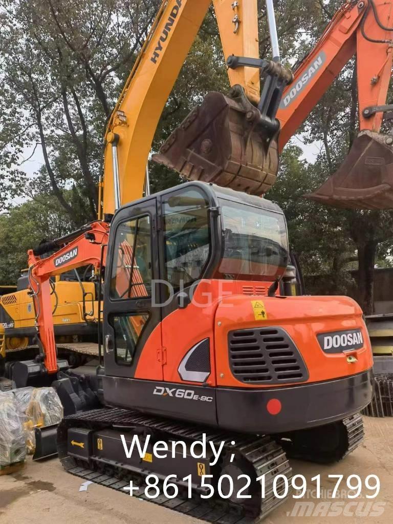 Doosan DX 60 Minigraafmachines < 7t