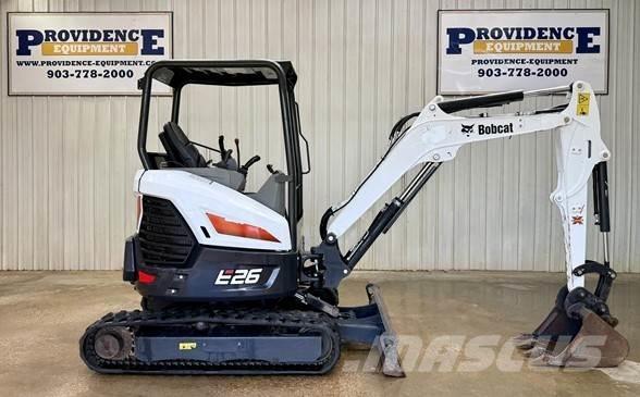 Bobcat E26 Minigraafmachines < 7t