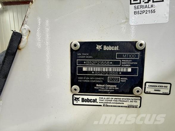 Bobcat MT100 Bouw - Overige