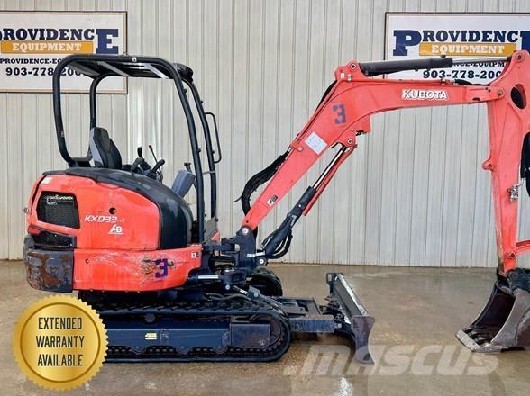 Kubota KX033-4 Minigraafmachines < 7t