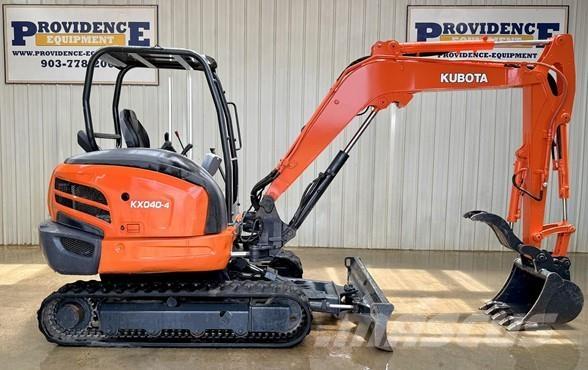 Kubota KX040-4 Minigraafmachines < 7t