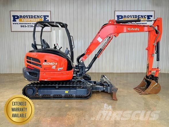 Kubota KX040-4 Minigraafmachines < 7t