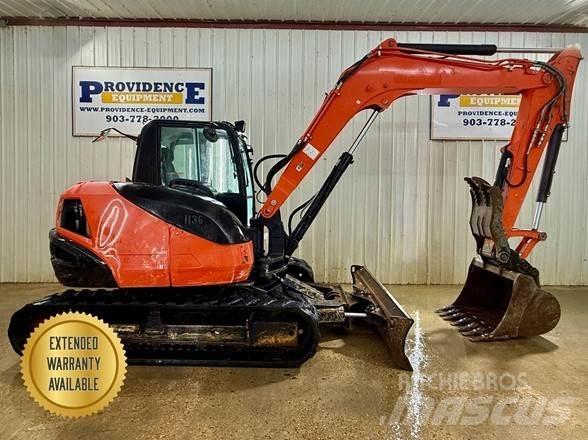 Kubota KX080-4 Rupsgraafmachines