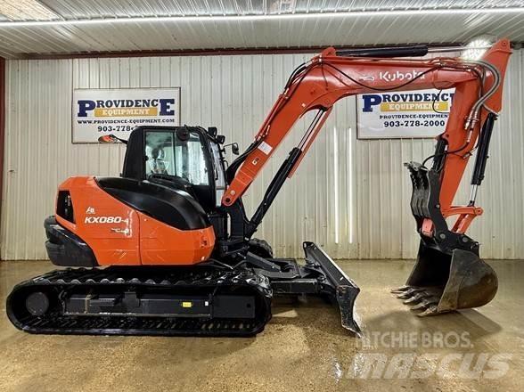 Kubota KX080-4 Rupsgraafmachines