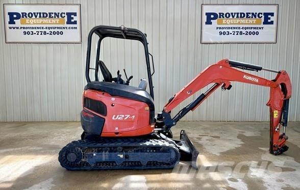 Kubota U27-4 Minigraafmachines < 7t