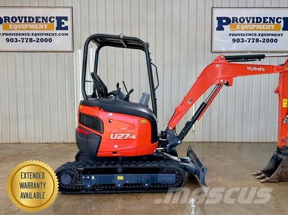 Kubota U27-4 Minigraafmachines < 7t