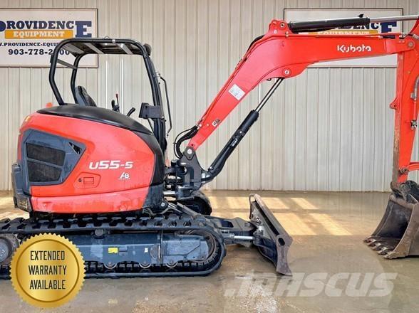 Kubota U55-5 Minigraafmachines < 7t
