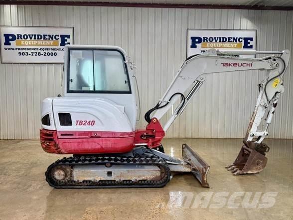 Takeuchi TB240 Minigraafmachines < 7t