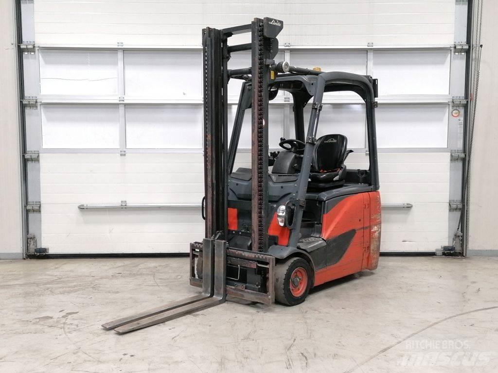 Linde E16H-02 Elektrische heftrucks