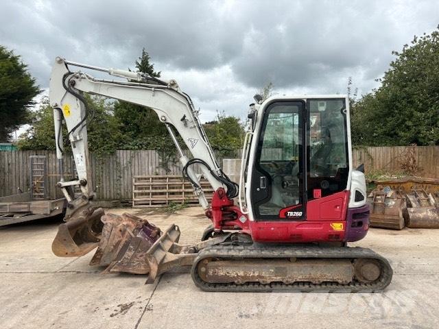 Takeuchi TB 260 Minigraafmachines < 7t