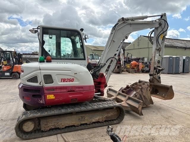 Takeuchi TB 260 Minigraafmachines < 7t