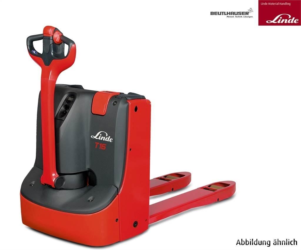 Linde T16 Meeloop stapelaar