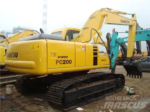 Komatsu PC 200-6 Rupsgraafmachines