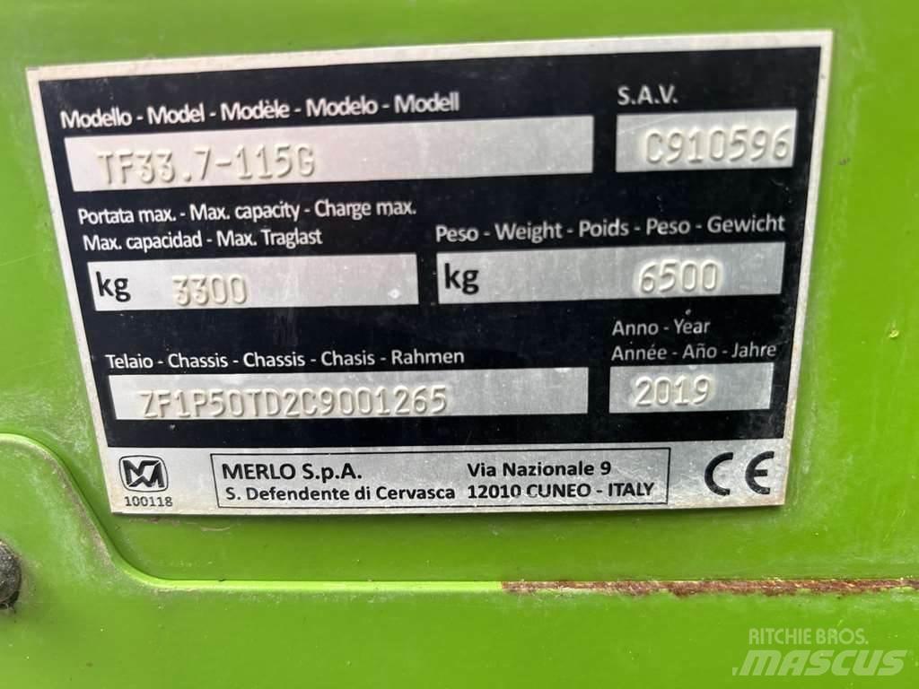 Merlo TF33.7 Verreikers