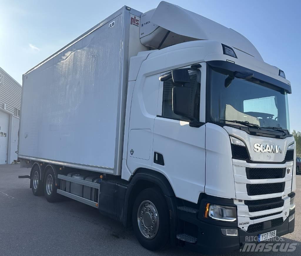 Scania R520B6X2NB Bakwagens met gesloten opbouw