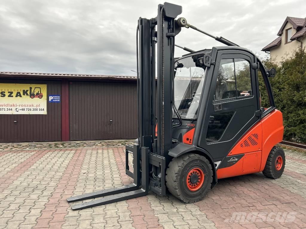 Linde H30T-02 LPG heftrucks