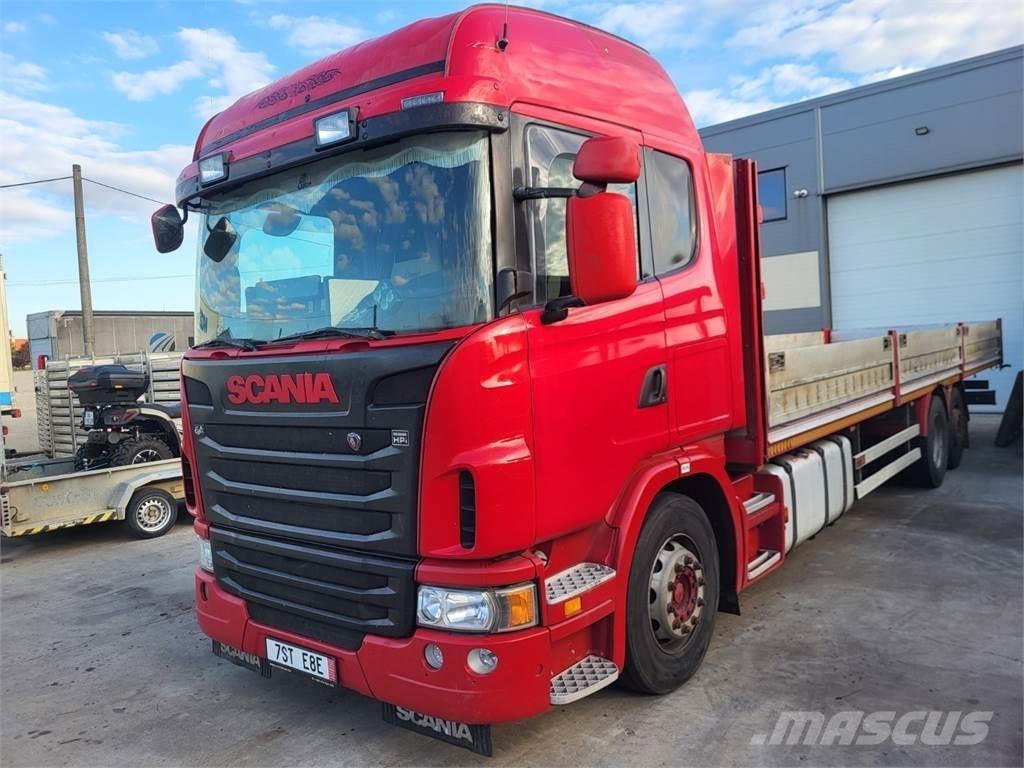 Scania G420 LB 6X2 Platte bakwagens