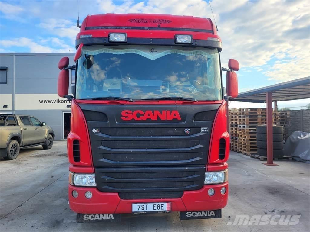 Scania G420 LB 6X2 Platte bakwagens