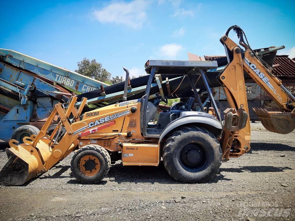 CASE 580 M II Graaf-laadcombinaties