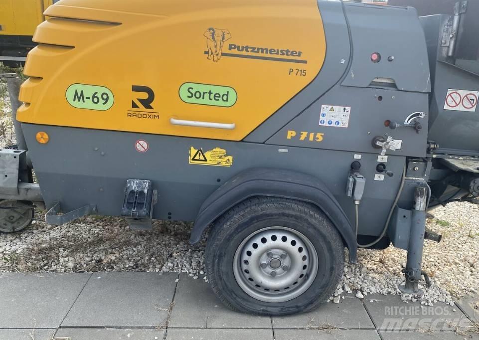 Putzmeister P 715 TD Betonpomptrucks