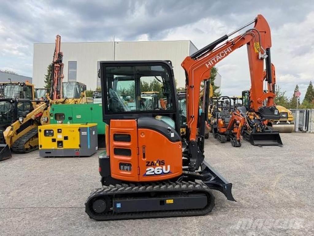 Hitachi ZX26 U-6 Minigraafmachines < 7t
