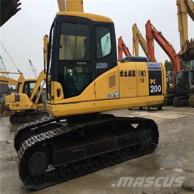 Komatsu pc200-7 Rupsgraafmachines