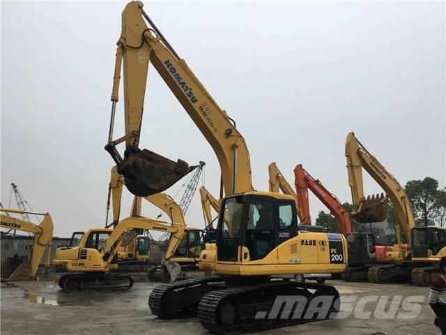 Komatsu pc200-7 Rupsgraafmachines