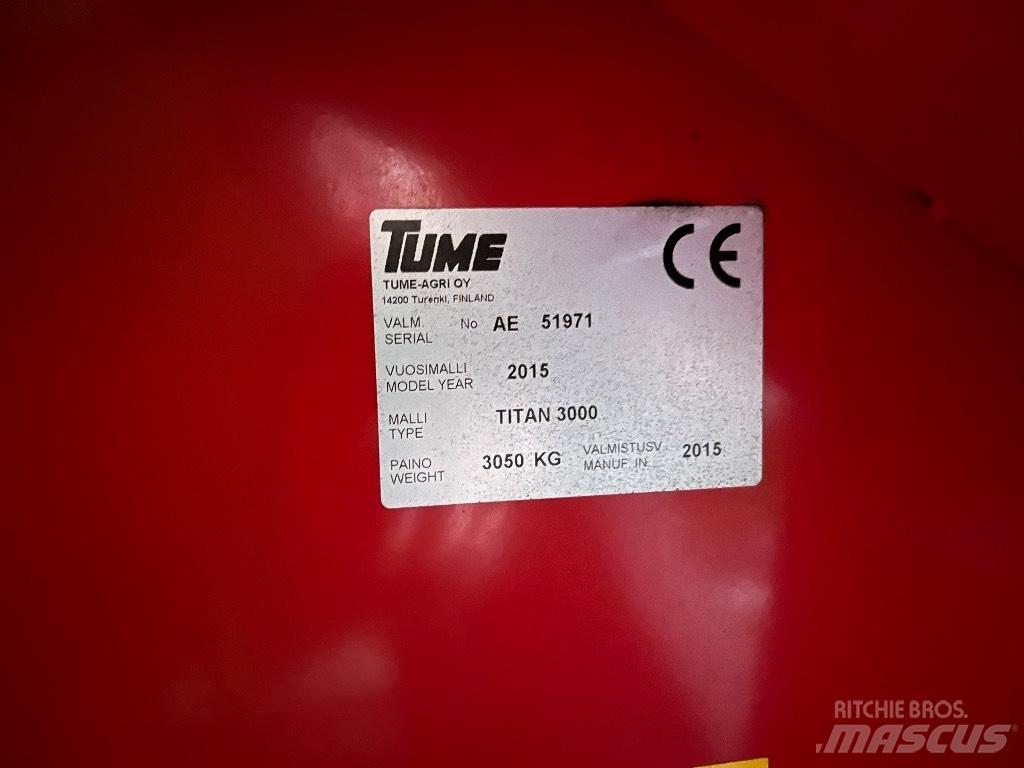 Tume Titan3000 Zaaicombinaties
