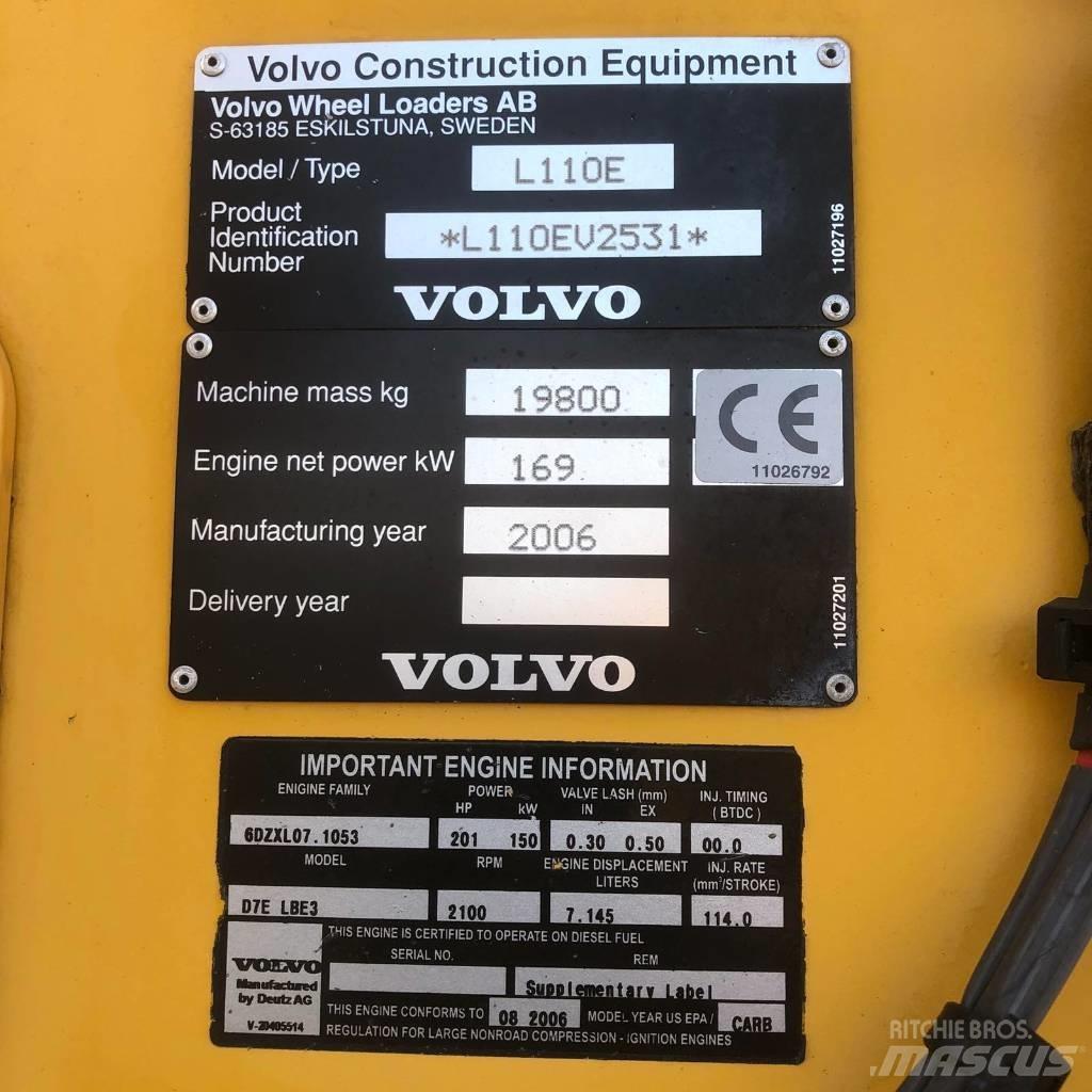 Volvo L 110 E Wielladers