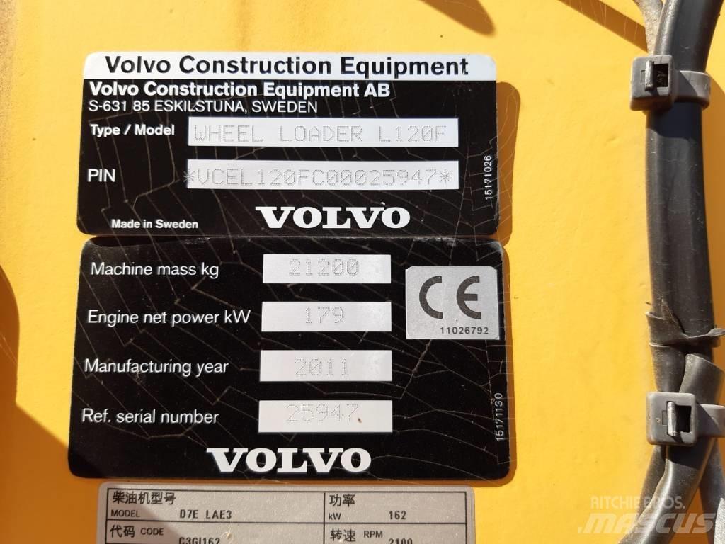 Volvo L 120 F Wielladers
