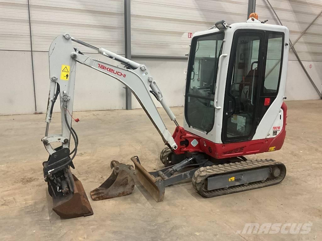 Takeuchi TB 216 Minigraafmachines < 7t