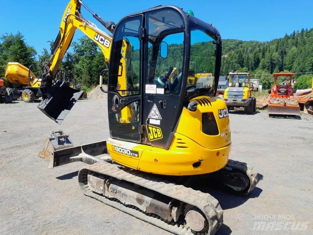 JCB 8018 i 8030 ZTS Minigraafmachines < 7t