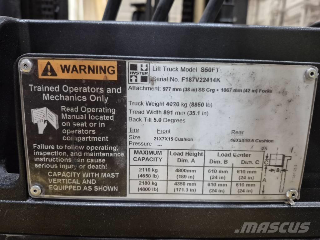 Hyster S 50 FT Heftrucks overige