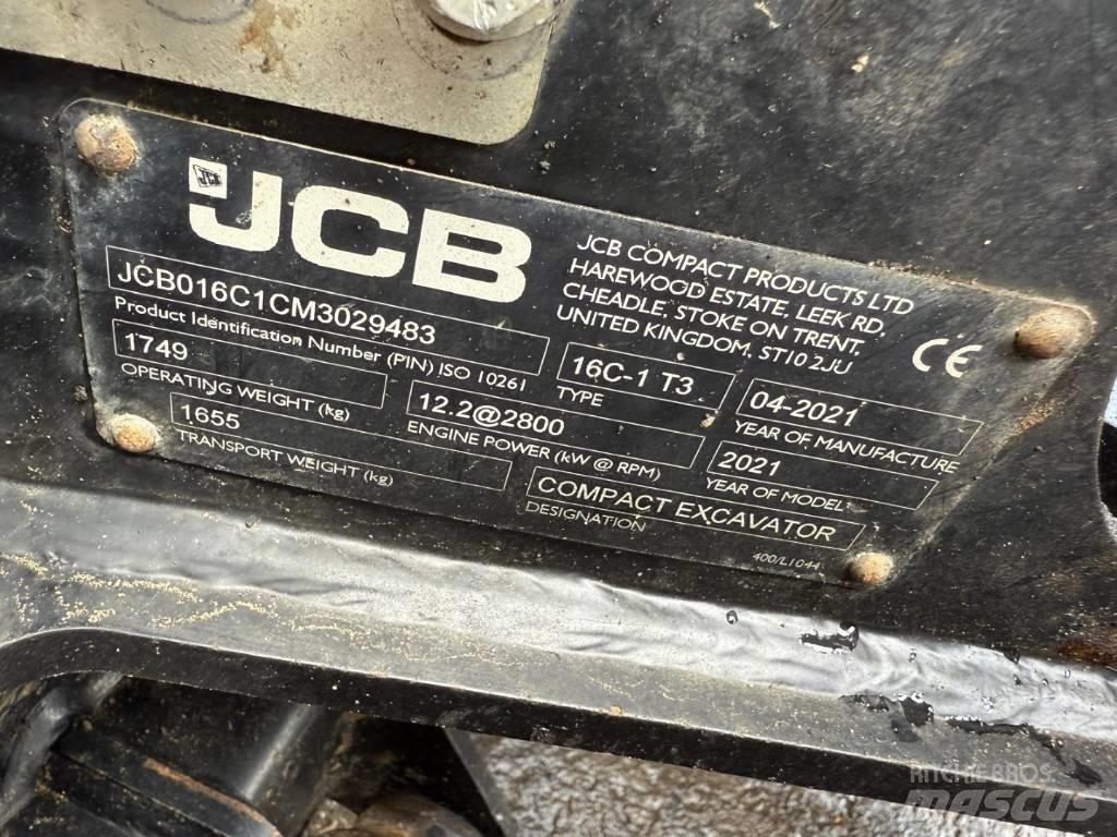 JCB 16 C-1 Minigraafmachines < 7t
