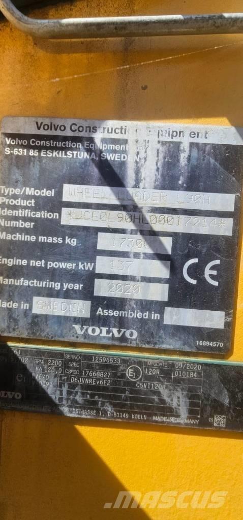 Volvo L 90 H Wielladers