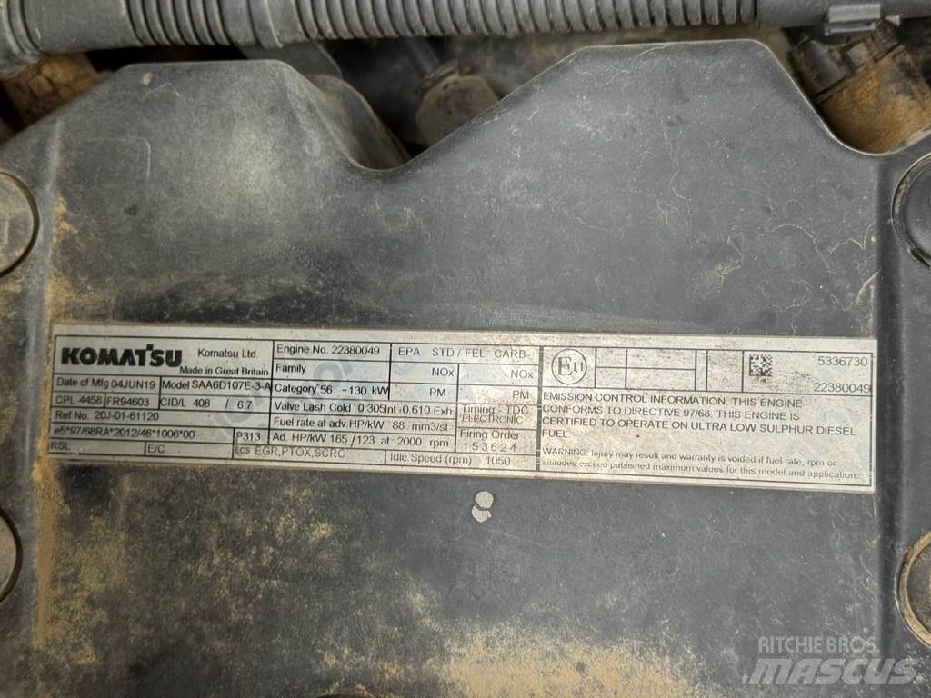 Komatsu PW180-11 Wielgraafmachines
