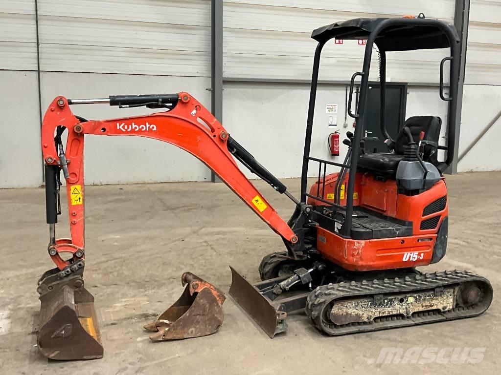 Kubota U 15-3 Minigraafmachines < 7t