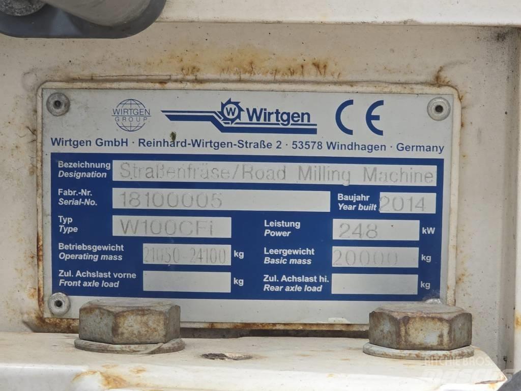 Wirtgen W 100 CFI Asfaltfrezen