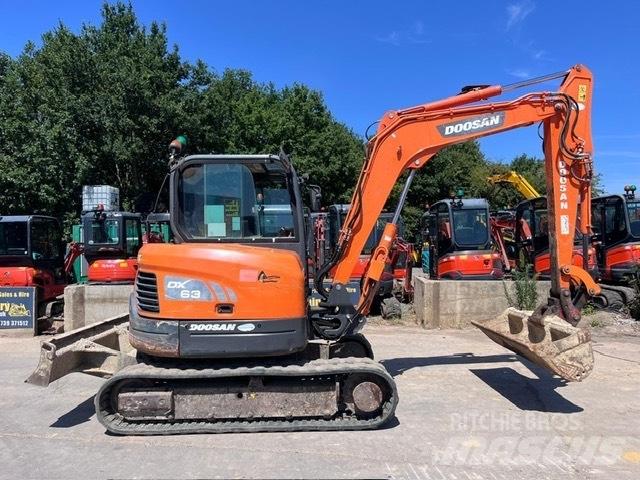 Doosan DX 63-3 Minigraafmachines < 7t