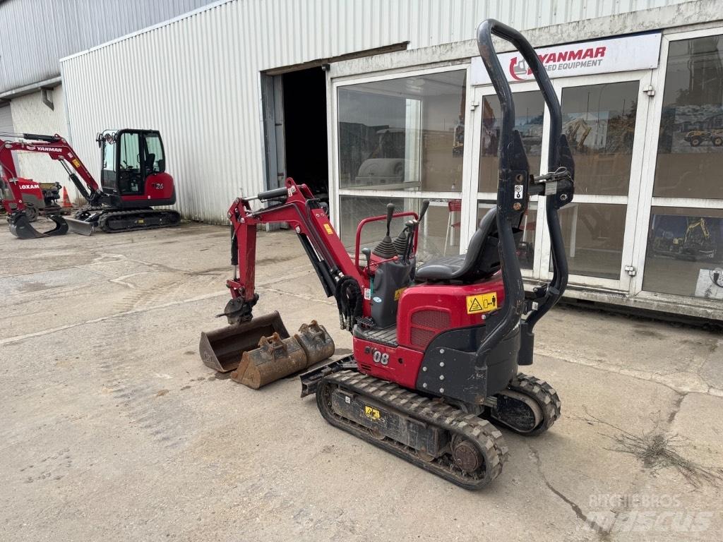 Yanmar SV08 (1E097) Minigraafmachines < 7t