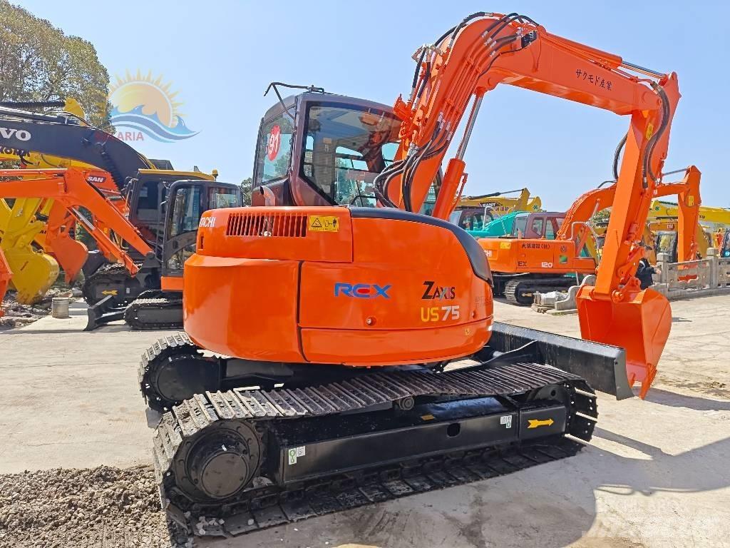 Hitachi ZX 75 Midigraafmachines 7t - 12t