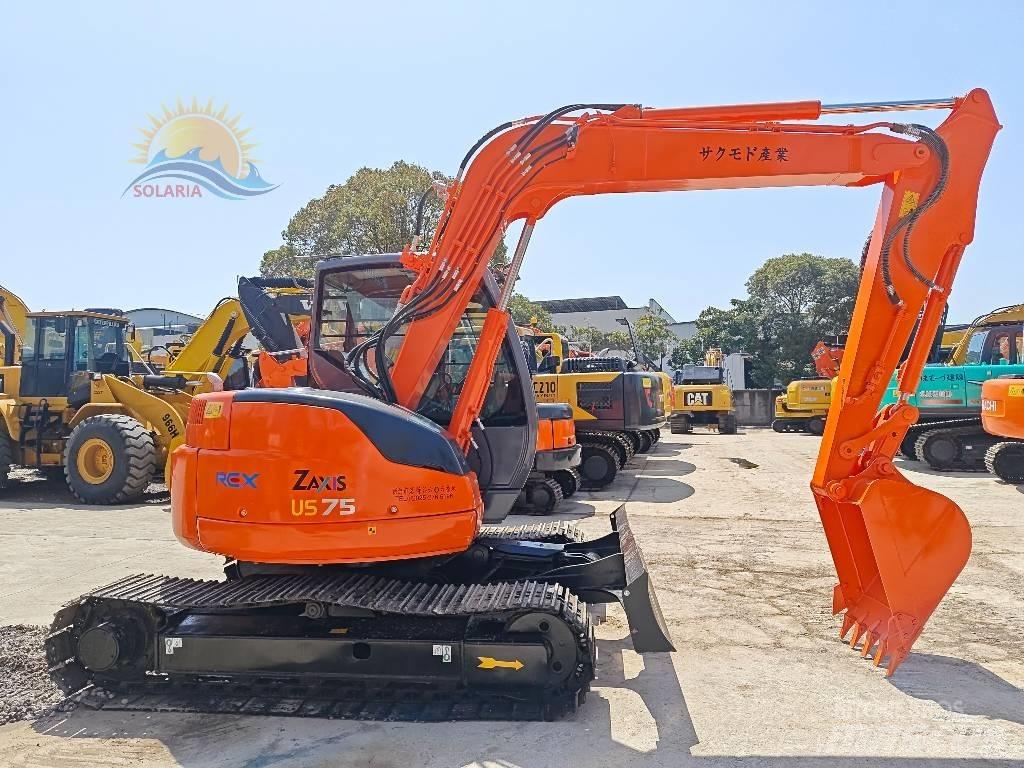 Hitachi ZX 75 Midigraafmachines 7t - 12t
