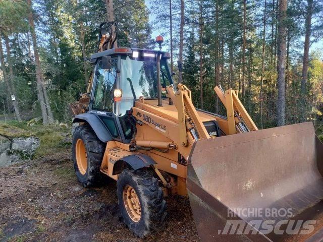 CASE 580 Super LE Graaf-laadcombinaties
