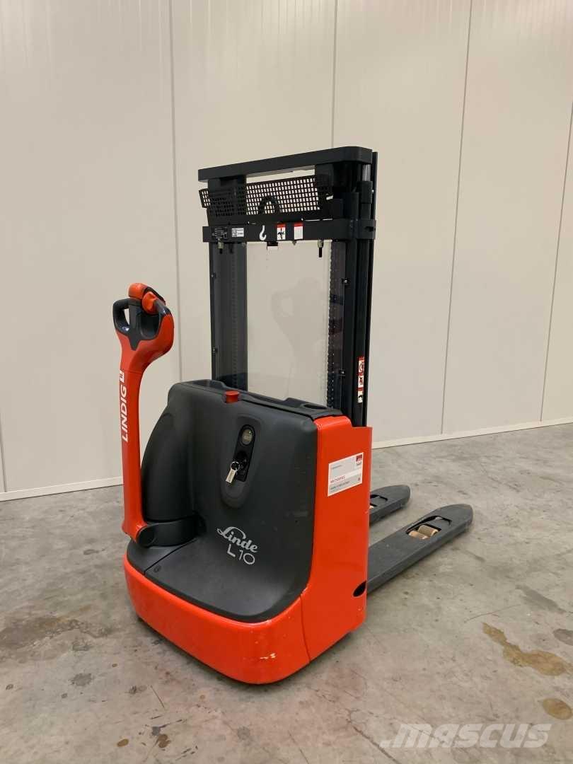 Linde L10B Meeloop stapelaar