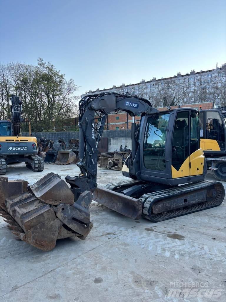Mecalac 8 M CR Midigraafmachines 7t - 12t