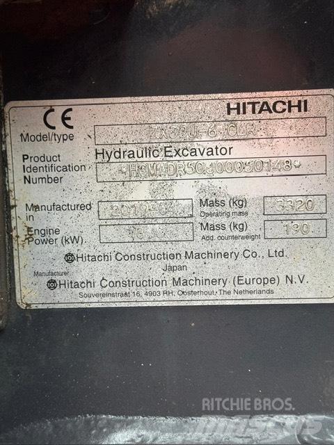 Hitachi ZX 33 U-6 Minigraafmachines < 7t